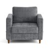 Fauteuil et repose-pieds design