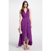 Robe violette Morgan