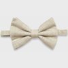 Noeud papillon beige
