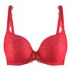 Cerise Jacquard