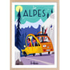 Affiche + Cadre En Bois - Chêne