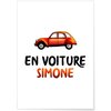Affiche voiture