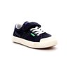 Basket toile bleu marine garçon