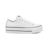 Converse blancas bajas