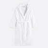 Peignoir éponge blanc femme