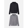 Lot Noir + Gris Chiné