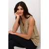 Beige/Noir A Pois Chinchilla/Black Dot Print