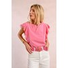 Ceinture rose poudré femme