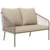 Ensemble canapé et fauteuil de jardin