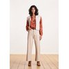 Pantalon simili cuir femme