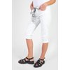 Short cycliste blanc
