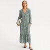 Robe longue imprimée fleurs