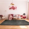 Tapis doux gris