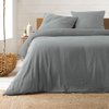 Parure de drap gris