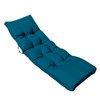 Coussin bain de soleil bleu