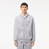Sweat zippé gris homme
