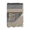 Coperta Bloomingville 130x160 Cm | Plaid In Misto Cotone Multicolore | Design Danese | Morbida E Lavabile