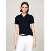 Tee shirt Tommy Hilfiger femme bleu marine