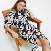 Black Print/Ecru