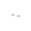 Boucle d'oreille perle blanche