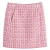 Jupe courte rose poudré