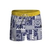 Blanc/Bleu Marine/Jaune
