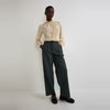 Monoprix pantalon femme vert