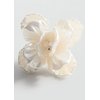 Boucle d'oreille femme or blanc