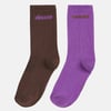 Marron/Violet
