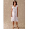 Chemise de nuit bretelle coton