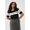 Noir Blanc Black/Chalk Stripe