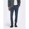 Pantalon cigarette à carreaux