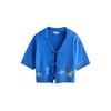 Broderie Bleu Cobalt