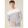 Tee shirt marinière homme manche longue