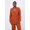 Jean double boutonnage