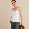 Camiseta tirantes negra mujer