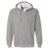 Sweat zippé gris homme