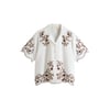 Blanc/Brun Chocolat