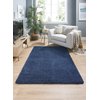 Pink and blue rug