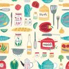 Ensemble repas cuisine