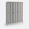 Armoire gris clair