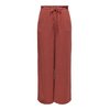 Pantalon large brique