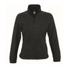 Veste polaire noire femme