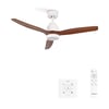 Blanc/Bois Foncé