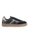 Sneakers cuir marron femme
