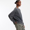 Sudadera gris mujer