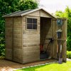 Abri de jardin bois 2m2