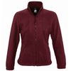 Veste polaire bordeaux