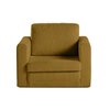 Fauteuil convertible jaune