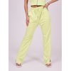 Pantalon velours femme jaune moutarde